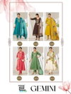 Gemini Blue Hills Rayon Foil Printed Anarkali Kurti Collections